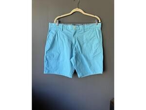 Charleston Threads Light Blue Casual Men's Shorts with Button Closure